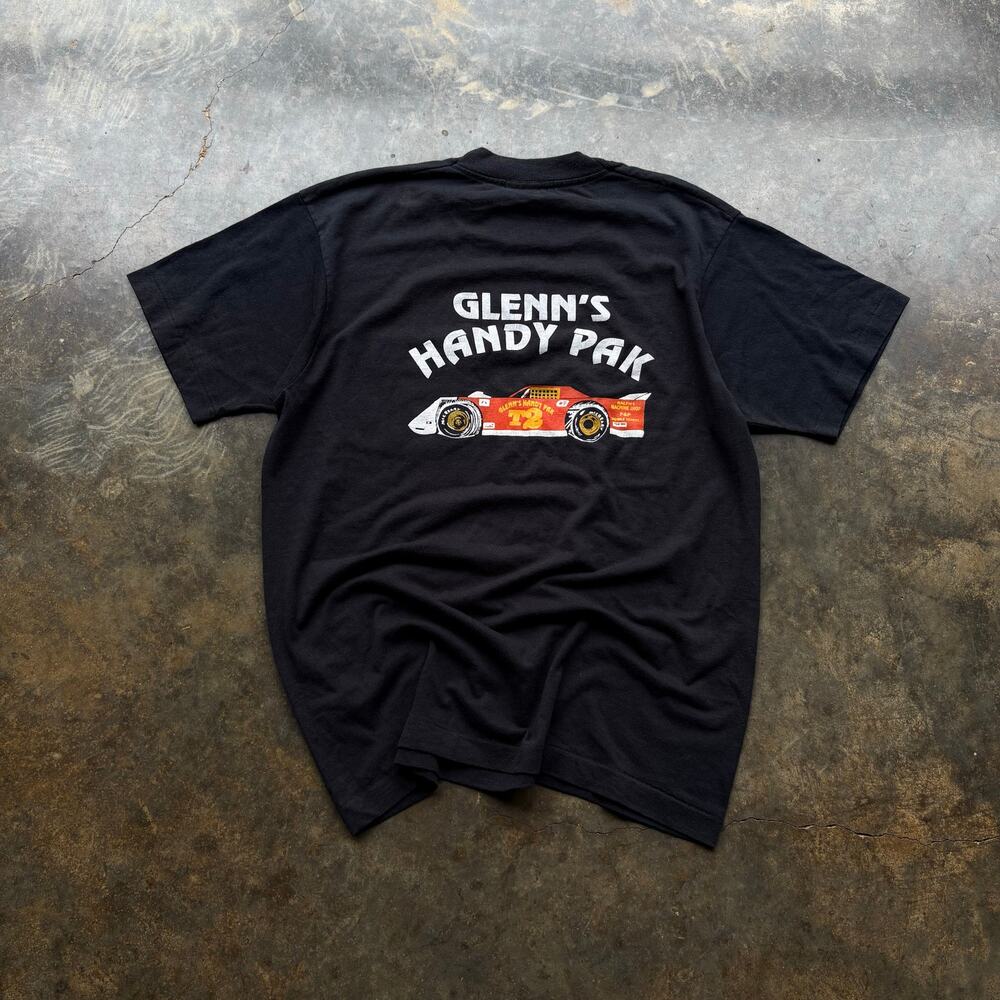 Vintage 90s‎ Racing Crew Black T-shirt